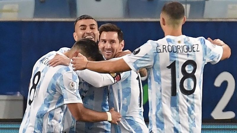 Argentina goleó a Bolivia y el sábado juega con Ecuador
