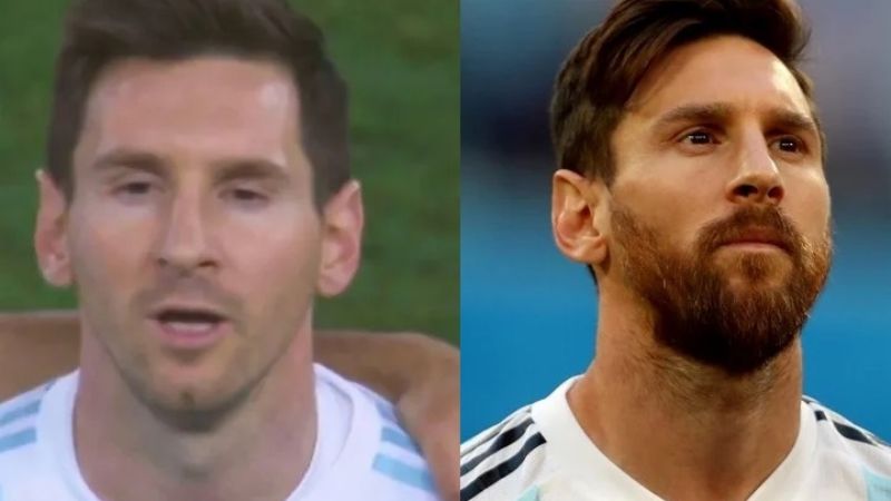 Messi hizo todo: asistencia mágica, dos goles, récord y cantó el himno