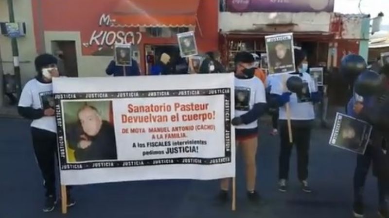 Familiares de hombre fallecido piden el cuerpo