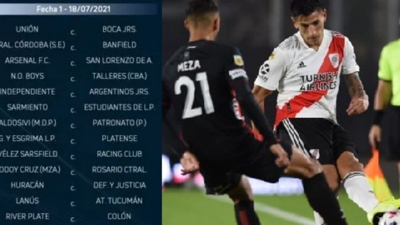 Liga Profesional sorteo el nuevo torneo, que se iniciará el 16 de julio