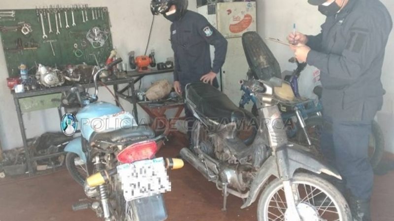 Detenidos y elementos secuestrados durante los controles sanitarios