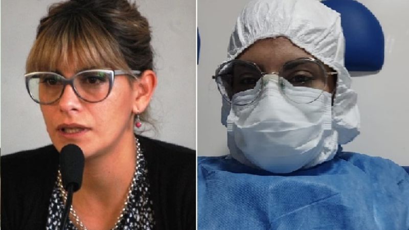 Diputada nacional rionegrina volvió como médica a un hospital