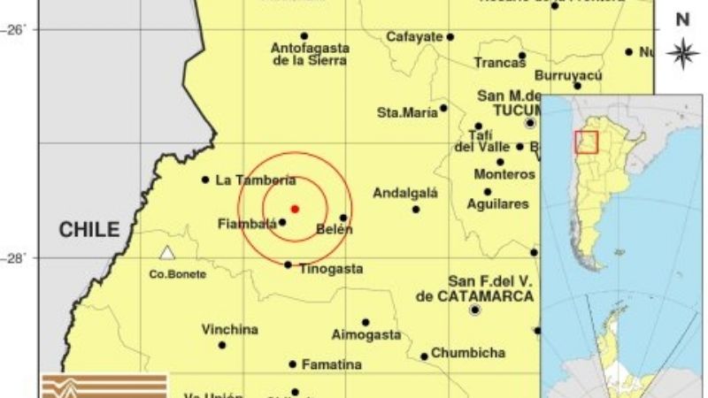 Dos temblores en las últimas horas