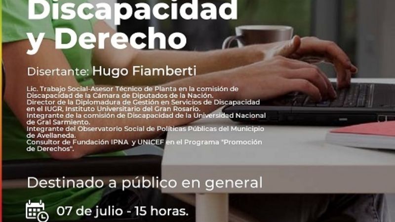 Capacitación sobre “Discapacidad y Derecho”