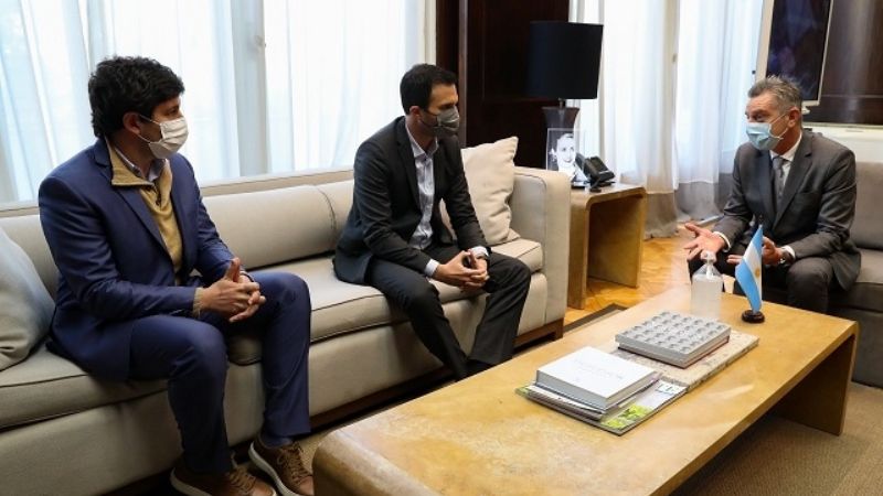 El ministro Álvarez se reunió con el secretario de Industria de la Nación