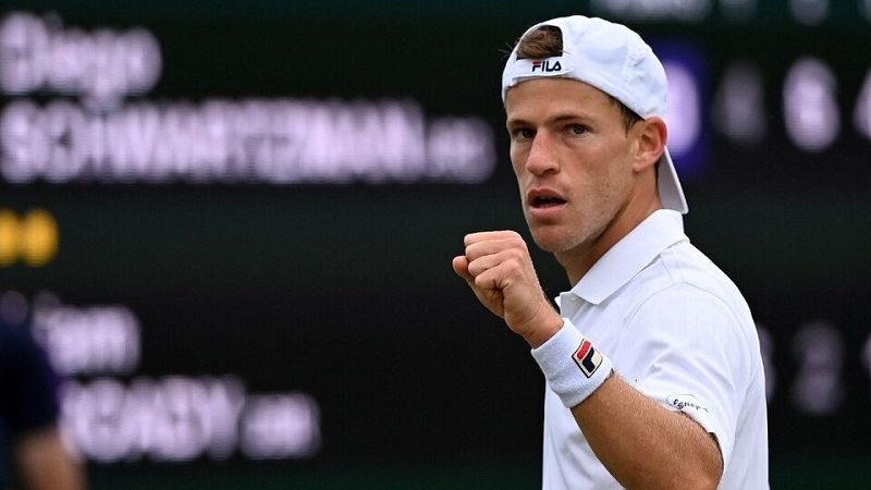 Schwartzman, la única alegría argentina en Wimbledon