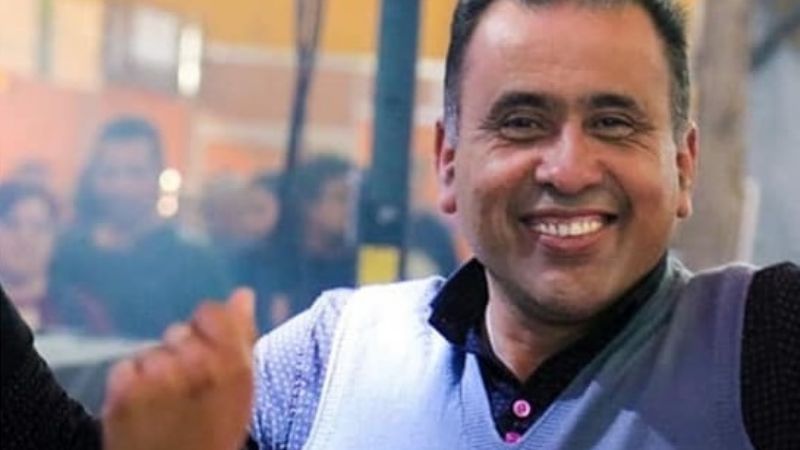 Intendente Santillán, con covid-19