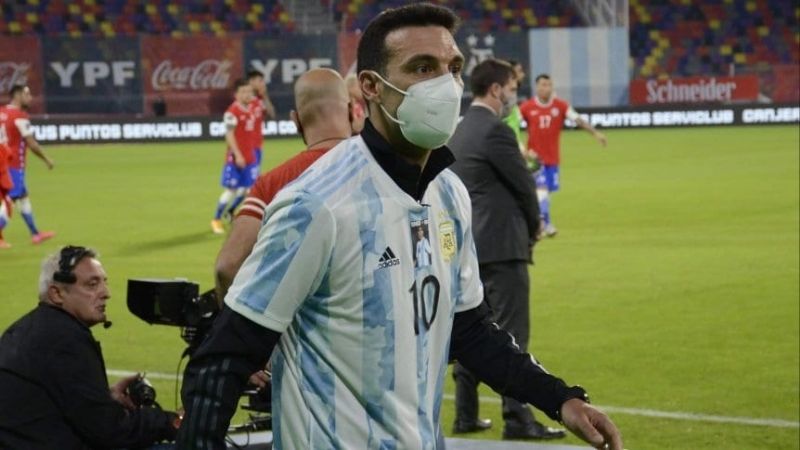 "En todo momento quisimos ganar…”, dijo Scaloni