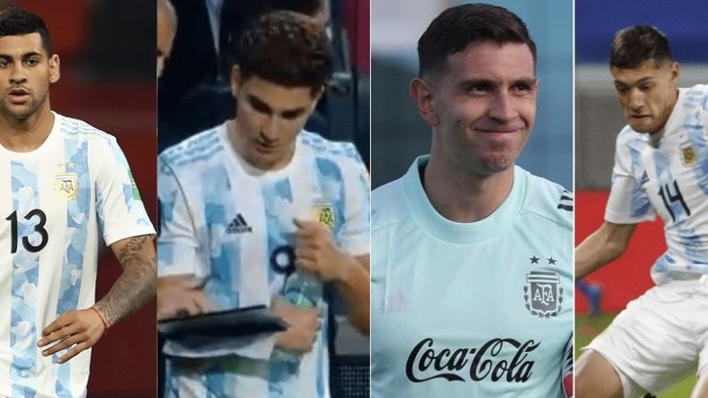 Scaloni aprobó a los cuatro debutantes en la Selección Argentina