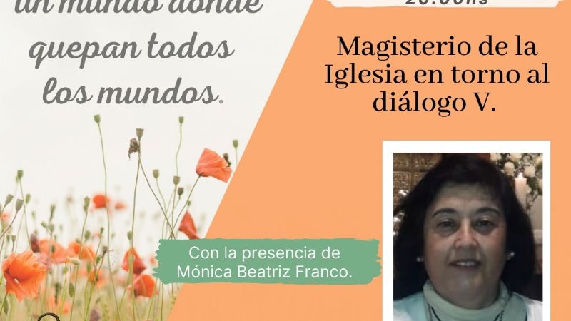 Nueva charla sobre Diálogo Ecuménico e Interreligioso
