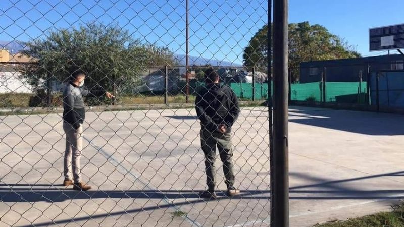 Iniciarán refacciones en canchitas barriales de Valle Viejo