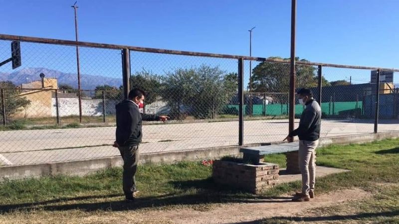 Iniciarán refacciones en canchitas barriales de Valle Viejo