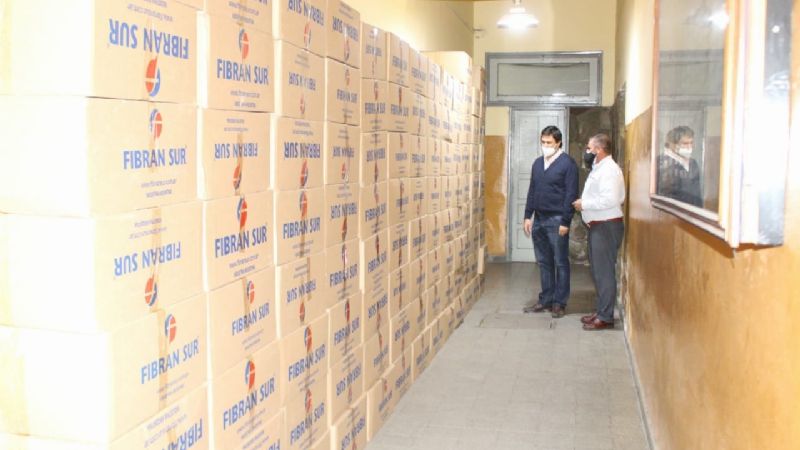 Aguirre defendió el uso del doble barbijo