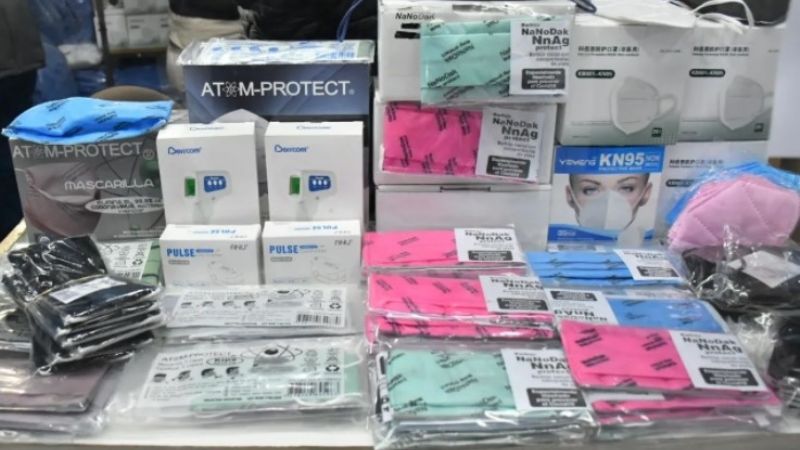 Cayó banda que fabricaba barbijos truchos con el logo del Conicet