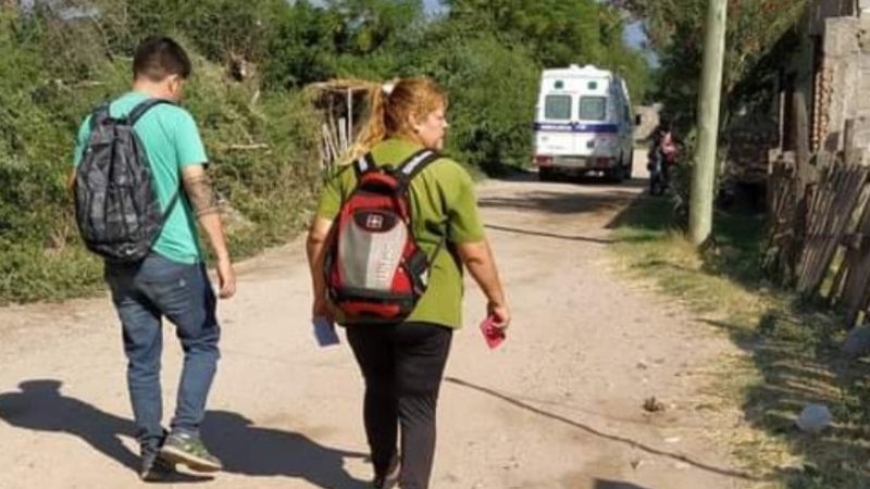 Final feliz para la enfermera que recuperó la moto que le robaron