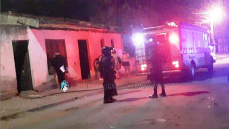 Bomberos apagaron el incendio en una vivienda de Parque Norte