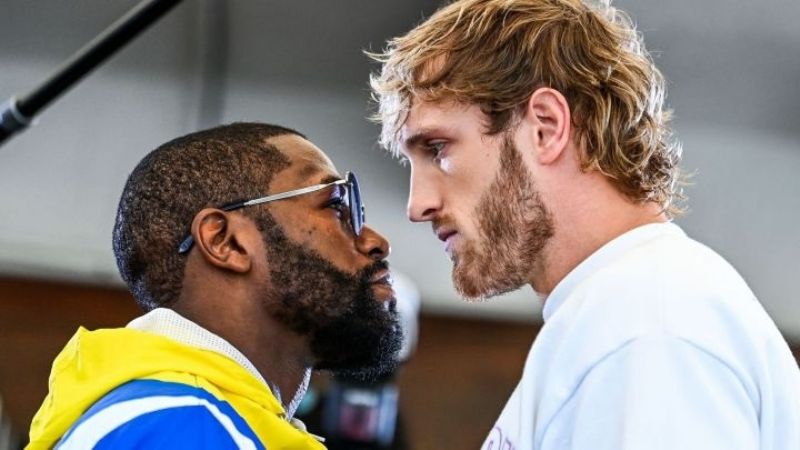 Floyd Mayweather vs. Logan Paul, puro show; nada de boxeo