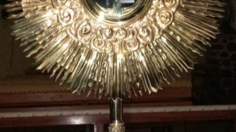 Un regalo para el Santísimo en tiempos de pandemia