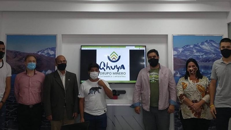 Estudiantes realizarán prácticas en grupo empresarial minero