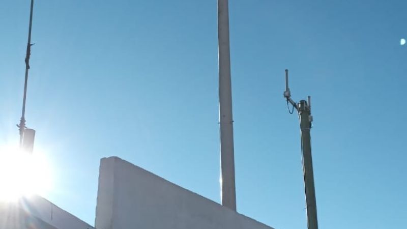 Conectividad en el puesto de control fronterizo de Las Grutas