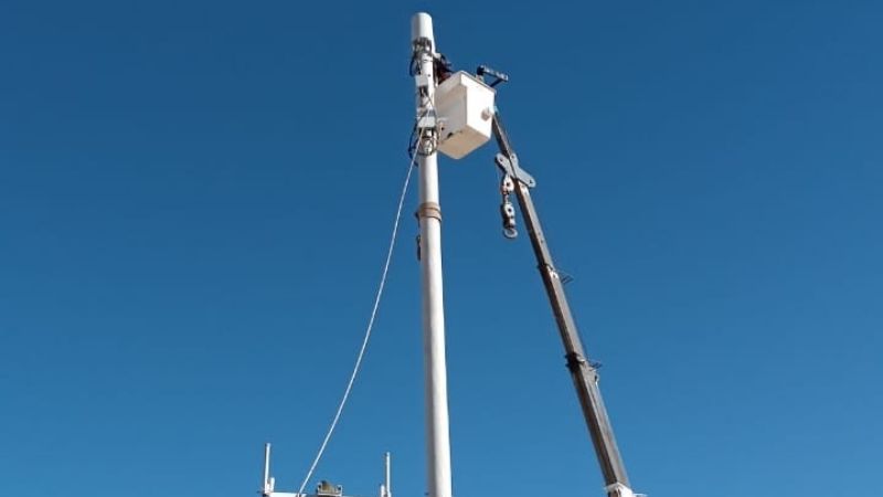 Conectividad en el puesto de control fronterizo de Las Grutas