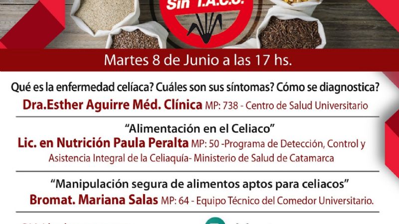 Charla “Hablemos de Celiaquía”