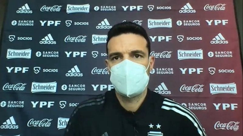 Scaloni podría cambiar de esquema ante Colombia