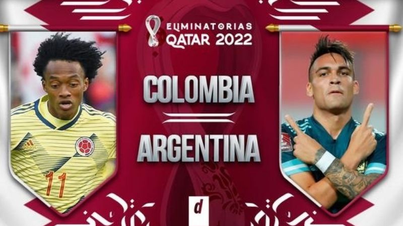 Argentina ante Colombia, por las Eliminatorias Sudamericanas