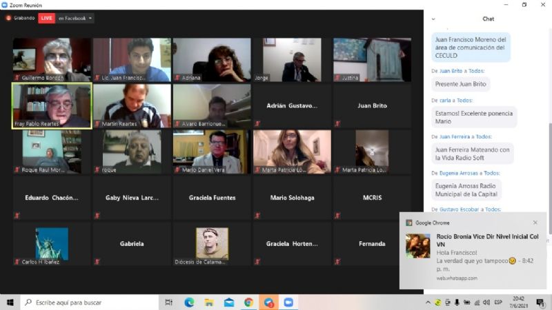 Exitosa jornada de los periodistas junto a Esquiú y la Virgen del Valle