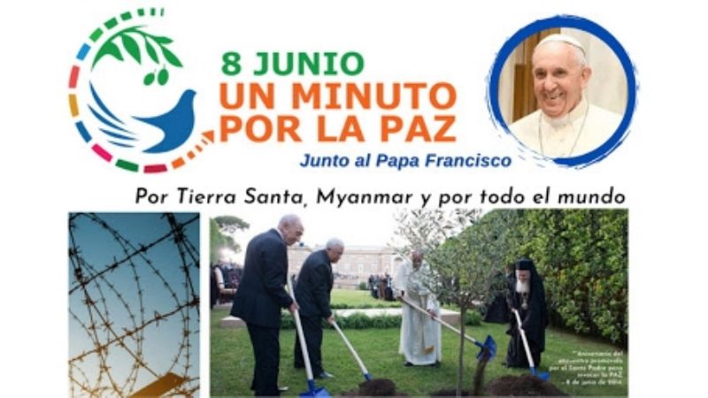 Los fieles de todo el mundo rezan por la paz en Tierra Santa y Myanmar