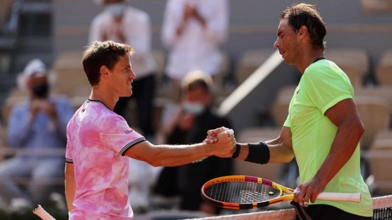 Schwartzman le cortó la racha en sets, pero no pudo con Nadal