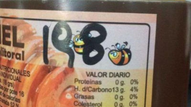 Prohíben la comercialización de una falsa miel