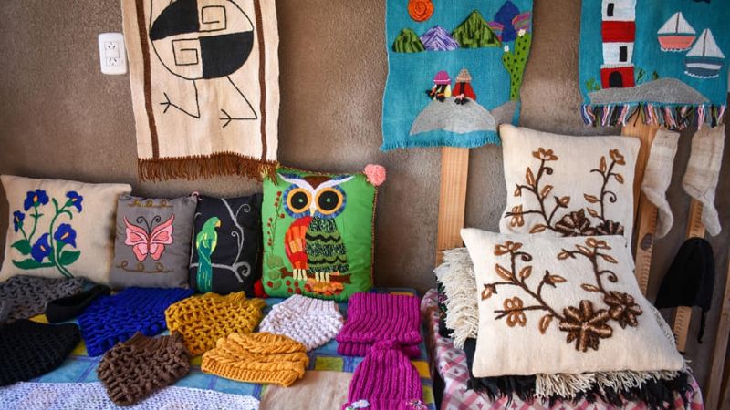 Ampliación de galería para las mujeres tejedoras en Tinogasta