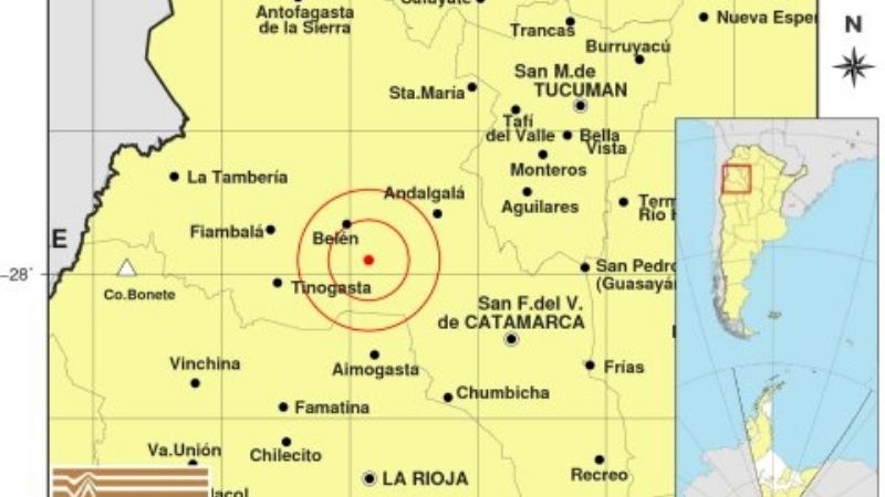 Junio se despidió con un temblor cerca de Belén