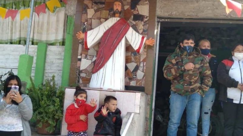 La comunidad de Chumbicha celebró a su Patrono