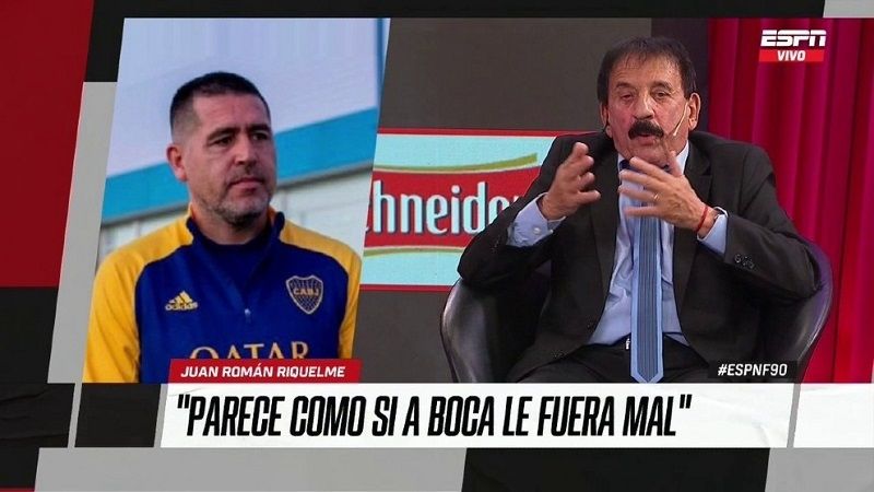 Riquelme se “la agarró” con Leto y Fucks defendió a su colega