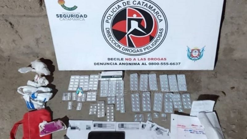 Allanamiento positivo: secuestran droga, una motocicleta y dos detenidos