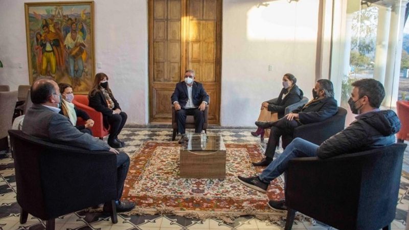 Jalil recibió a la Comisión Evaluadora