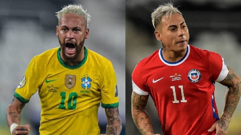 Brasil-Chile y Perú-Paraguay abren los 4tos. de final de la Capa América