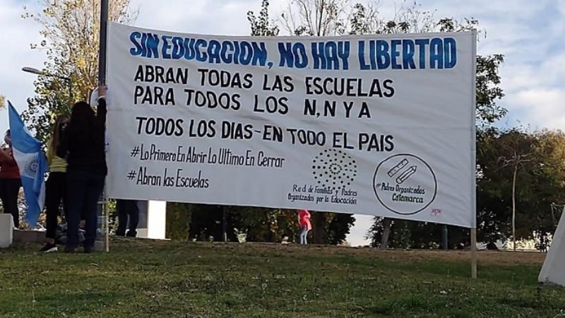 Nuevo pedido para que vuelvan las clases