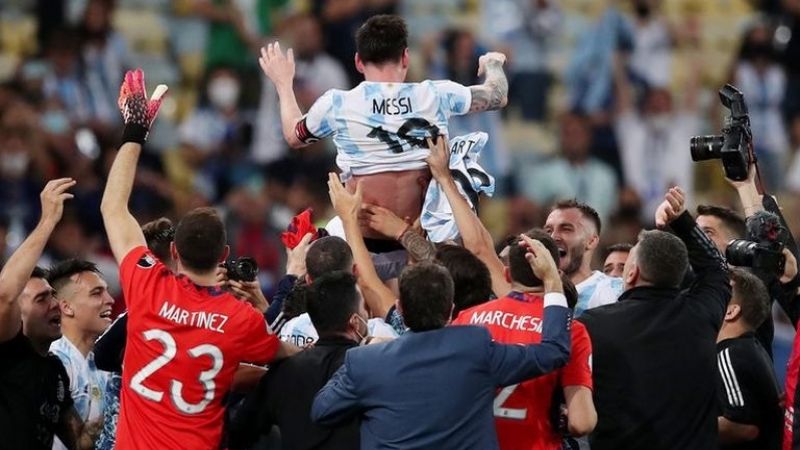"Maracanazo" de Argentina, campeón de la Copa América 2021