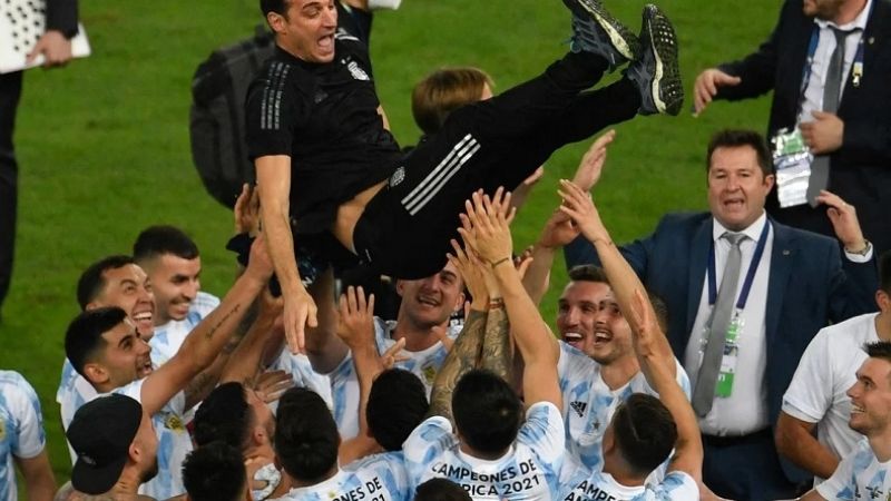 Scaloni, el DT menos pensado que llegó a la gloria