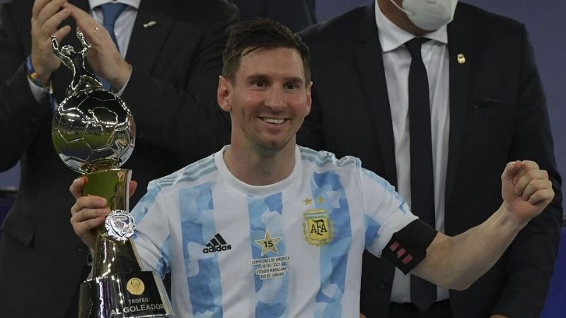 Messi, mejor jugador y goleador de la Copa América