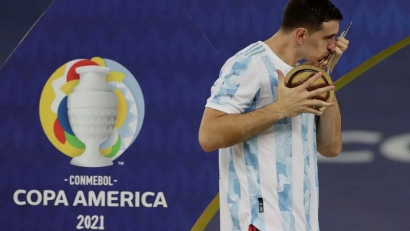 “Dibu” Martínez, el mejor arquero de la Copa América