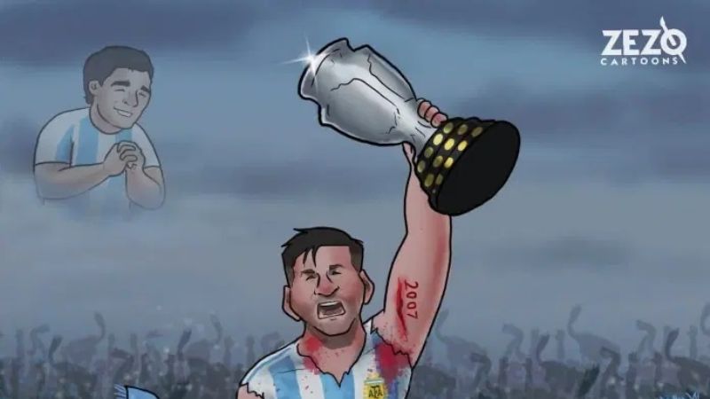 Los memes y cargadas tras la final de la Copa América