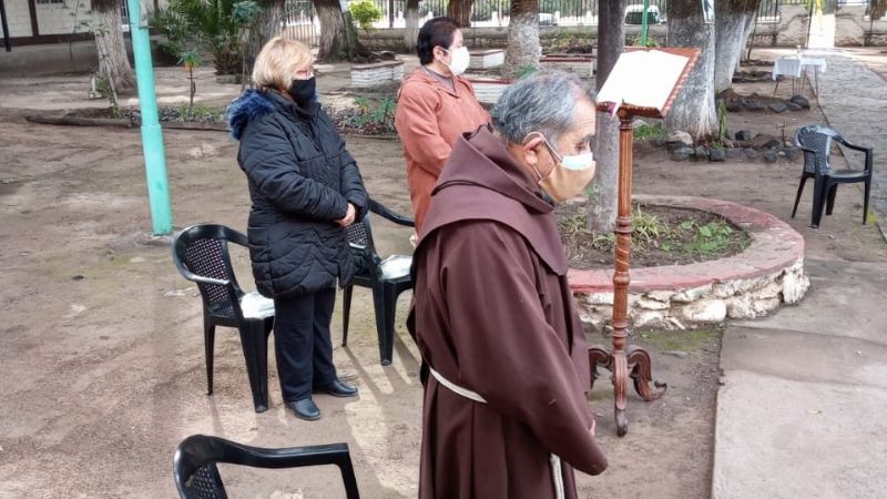 Retomaron las Misas en El Calvario