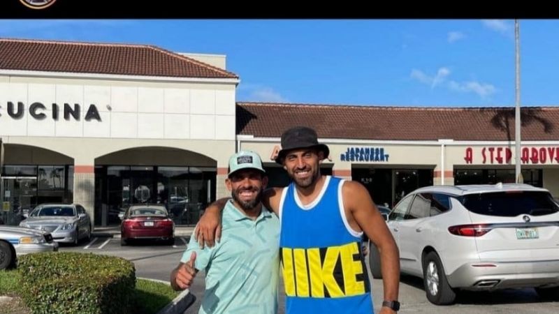Lealtad: Wanchope y Tevez se reencontraron en Miami