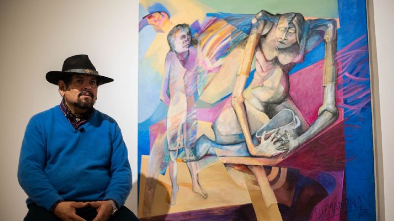 Inaugura la muestra “Raúl Guzmán, 50 años en el camino de la plástica”