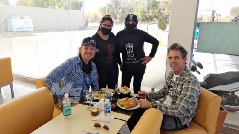 Facundo Arana de visita en Fiambalá