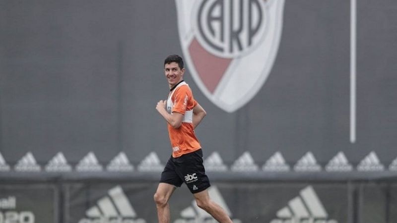Nacho Fernández volvió al River Camp con el Mineiro